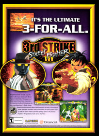 Street Fighter III: 3rd Strike - Advertisement Flyer - Front (United States) - 1603x2200