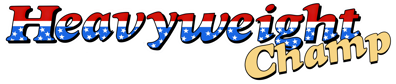 Heavyweight Champ (1987) - Clear Logo (North America) - 4500x955