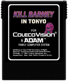 Kill Barney In Tokyo - Cart - Front (World) - 590x700