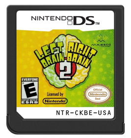 Left Brain, Right Brain 2 - Cart - Front (North America) - 571x600