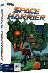 Space Harrier - Box - 3D (North America) - 820x1244