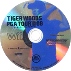 Tiger Woods PGA Tour 08 - Disc (Japan) - 160x160