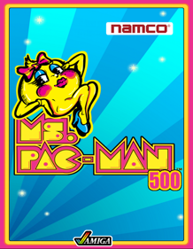 Ms Pacman 500 - Box - Front - Reconstructed (World) - 640x824