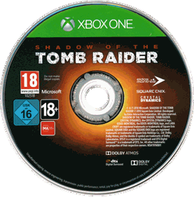 Shadow of the Tomb Raider - Disc (Europe) - 2871x2908