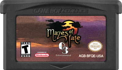 Mazes of Fate - Cart - Front (North America) - 1000x574