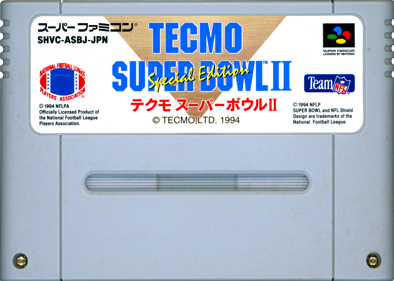 Tecmo Super Bowl II: Special Edition - Cart - Front (Japan) - 1434x1022