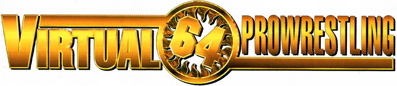 Virtual Pro Wrestling 64 - Clear Logo (World) - 1200x260