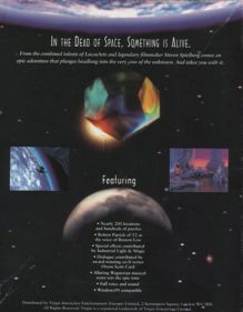 The Dig - Box - Back (United Kingdom) - 624x800