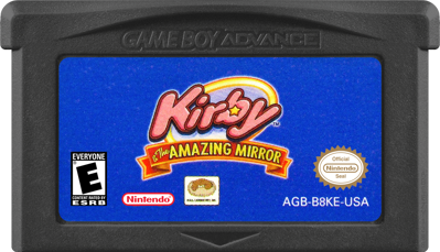 Kirby & The Amazing Mirror - Cart - Front (North America) - 1000x574