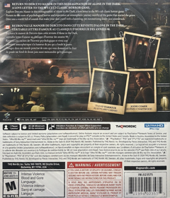 Alone in The Dark - Box - Back (North America) - 1200x1400