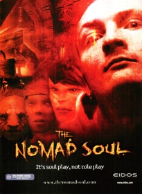Omikron: The Nomad Soul - Advertisement Flyer - Front (United Kingdom) - 2197x3000