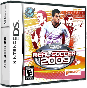 Real Soccer 2009 - Box - 3D (North America) - 869x880