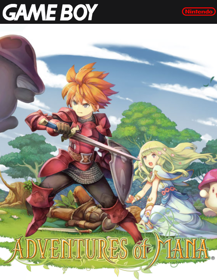 Final Fantasy Adventure - Fanart - Box - Front (North America) - 500x646