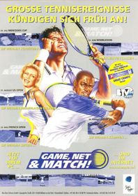Game, Net & Match - Advertisement Flyer - Front (Germany) - 564x800