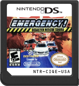 Emergency! Disaster Rescue Squad - Cart - Front (North America) - 517x564