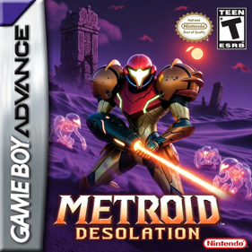 Metroid Desolation - Fanart - Box - Front (World) - 960x960