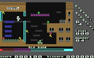 Blagger - Screenshot - Gameplay (Germany) - 320x200