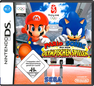 Mario & Sonic at the Olympic Games - Box - Front - Reconstructed (Germany) - 774x708
