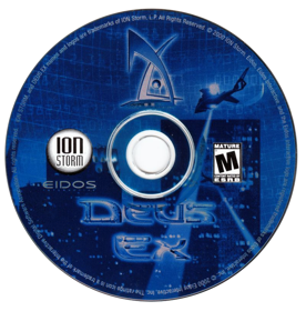 Deus Ex - Disc (North America) - 800x812