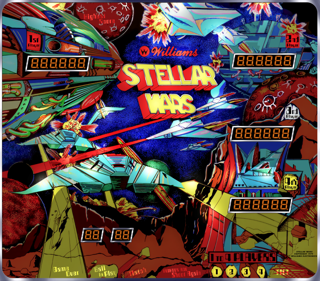 Stellar Wars - Arcade - Marquee (World) - 1044x916