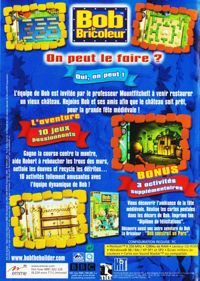 Bob the Builder: Bob's Castle Adventure - Box - Back (France) - 570x800