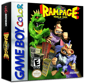 Rampage: World Tour - Box - 3D (North America) - 1016x998