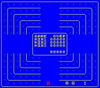 Head-On - Screenshot - Game Title (North America) - 256x224