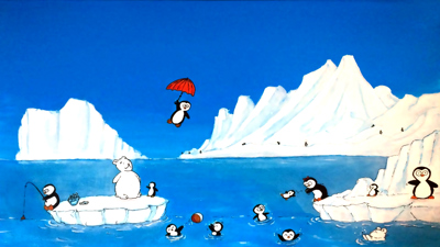 Antarctic Adventure - Fanart - Background (World) - 1920x1080