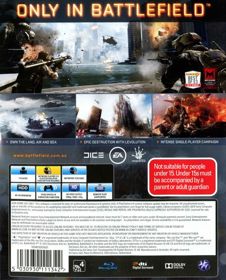Battlefield 4 - Box - Back (Oceania) - 646x800