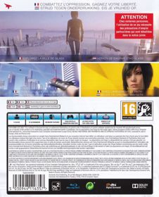 Mirror's Edge Catalyst - Box - Back (Europe) - 646x800