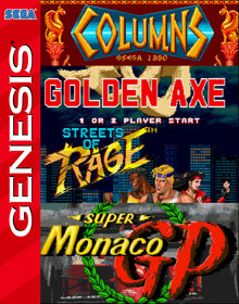 Sega Arcade Classics Collection - Fanart - Box - Front (World) - 798x1016