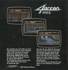 Xorron 2001 - Box - Back (Europe) - 512x529