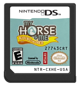 My Horse & Me: Riding for Gold - Cart - Front (North America) - 571x600