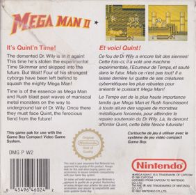 Mega Man II - Box - Back (Europe) - 805x800