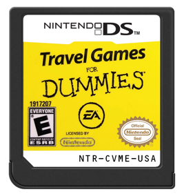 Travel Games for Dummies - Cart - Front (North America) - 571x600