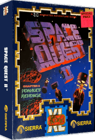 Space Quest II: Chapter II: Vohaul's Revenge - Box - 3D (Europe) - 850x1242