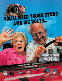 TNN Motor Sports Hardcore 4x4 - Advertisement Flyer - Front (United States) - 1694x2200