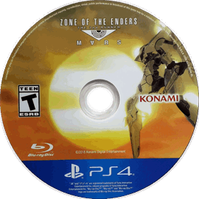 Zone of the Enders: The 2nd Runner M∀RS - Disc (North America) - 1538x1533