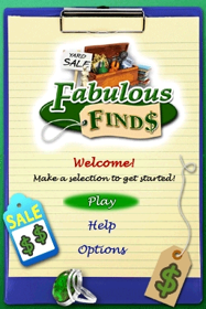 Fabulous Finds - Screenshot - Game Title (North America) - 256x384