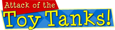 Attack of the Toy Tanks! - Clear Logo (World) - 2239x592