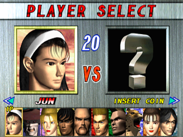 Tekken 2 - Screenshot - Game Select (World) - 640x480