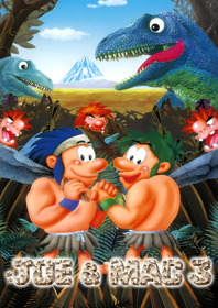 Joe & Mac 2: Lost in the Tropics - Fanart - Box - Front (World) - 1800x2550