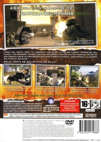 Tom Clancy's Ghost Recon 2 - Box - Back (Spain) - 483x680