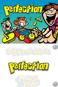 4 Game Pack! Clue / Mouse Trap / Perfection / Aggravation - Screenshot - Game Title (North America) - 256x384