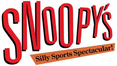 Snoopy's Silly Sports Spectacular! - Clear Logo (North America) - 858x486