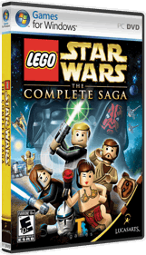 LEGO Star Wars: The Complete Saga - Box - 3D (North America) - 459x800