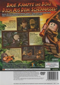 LEGO Indiana Jones: The Original Adventures - Box - Back (Germany) - 1832x2578