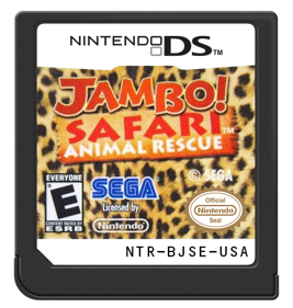 Jambo! Safari: Animal Rescue - Cart - Front (North America) - 571x600