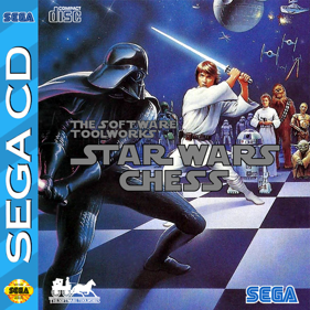 The Software Toolworks' Star Wars Chess - Box - Front - Reconstructed (United States) - 709x709