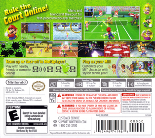 Mario Tennis Open - Box - Back (North America) - 1536x1373